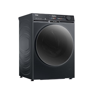 Picture of Haier 12 kg 5 Star Wi-Fi Inverter Fully Automatic Front Load Washing Machine (F9, HW120-DM14F9BKU1, Direct Motion Motor, Black)