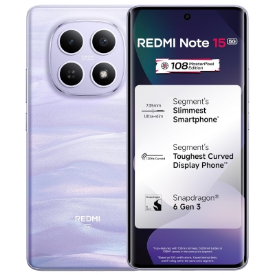 REDMI Note 15 5G (Mist Purple, 128 GB) (8 GB RAM)