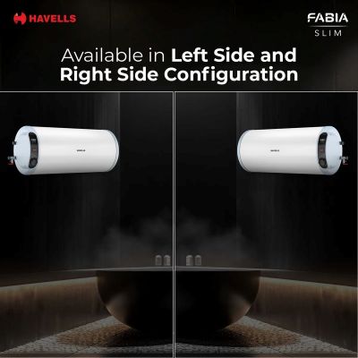 Picture of Havells Fabia Slim Storage Water Heater 15 L (Geyser, White Blue-RH)