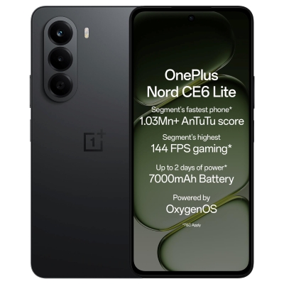 OnePlus Nord CE6 Lite (Hyper Black, 256 GB) (8 GB RAM)