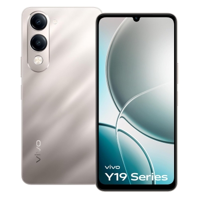 vivo Y19s 5G (Titanium Silver, 128.0 GB) (6 GB RAM)