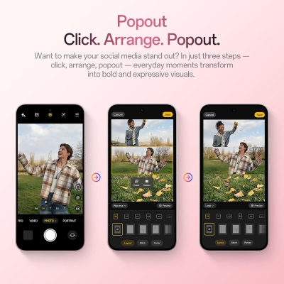 Picture of OPPO Reno15c 5G (Afterglow Pink, 256 GB) (12 GB RAM)