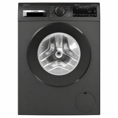 BOSCH washing machine, front loader 9 kg , Cast iron grey (WGA242IRIN)