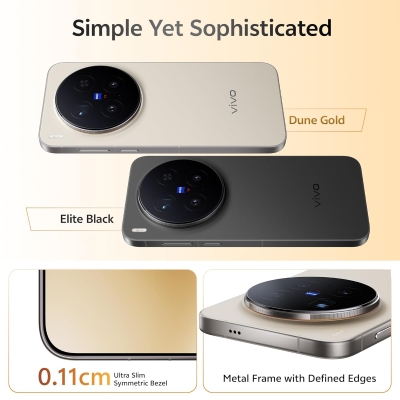 Picture of vivo X300 Pro (Elite Black, 512 GB) (16 GB RAM)