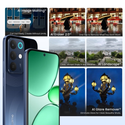 Picture of realme 15x 5G (Marine Blue, 256 GB) (8 GB RAM)