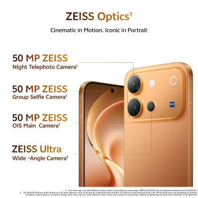 Picture of vivo V80 (Sunrise Anthem, 128 GB) (8 GB RAM)