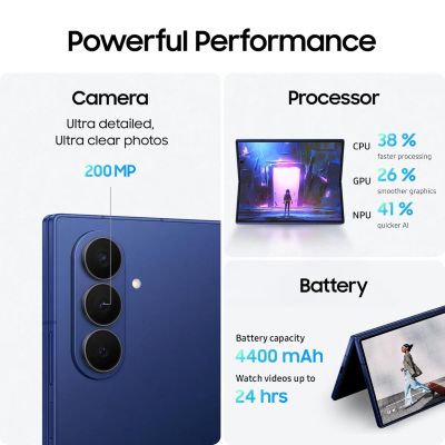 Picture of Samsung Galaxy Z Fold7 5G (Blue Shadow, 1 TB) (16 GB RAM)