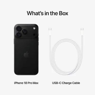Picture of Apple iPhone 18 Pro max (Black, 512 GB)