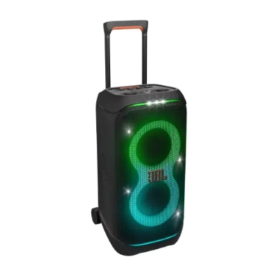 JBL Partybox 320, AI Sound Boost, Futuristic Light Show,Upto 18Hrs play time 240 W Bluetooth Party Speaker (Black, Stereo Channel)