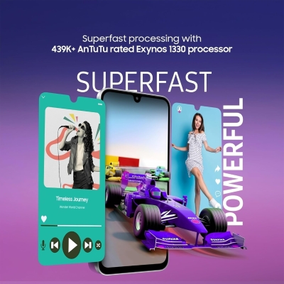 Picture of Samsung Galaxy F17 5G (Violet Pop, 128 GB) (6 GB RAM)