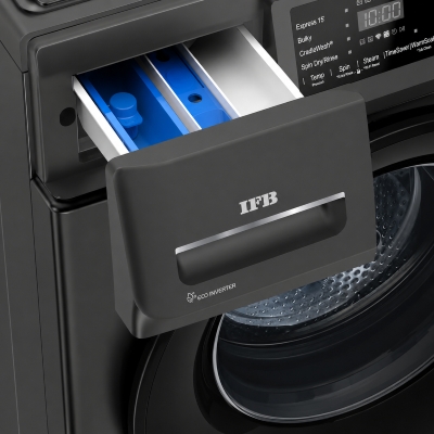 Picture of IFB DeepClean® 9 kg Front Load Washing Machine with Power Steam® (Executive OXN 9014K CMS)