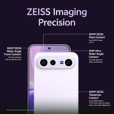 Picture of vivo X300 FE (Lilac Purple, 256 GB) (12 GB RAM)