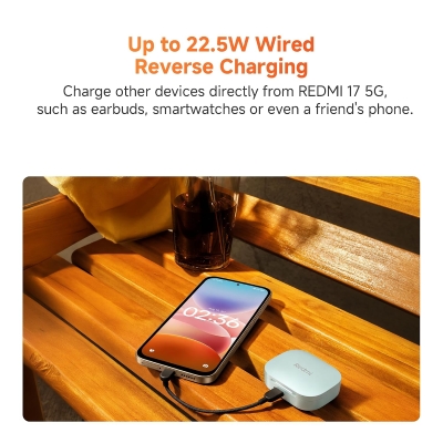 Picture of REDMI 17 5G (Eternal Orange, 128 GB) (8 GB RAM)
