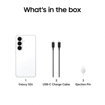 Picture of Samsung Galaxy S26 5G (White, 256 GB) (12 GB RAM)