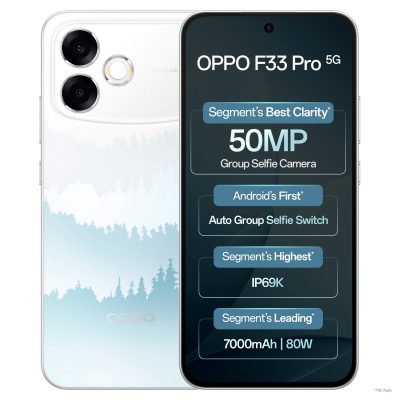 OPPO F33 Pro 5G (Misty Forest, 128 GB) (8 GB RAM)