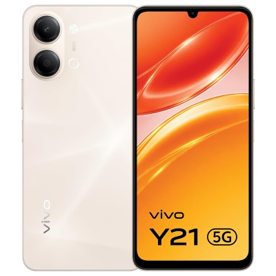 vivo Y21 5G (Straw Gold, 64 GB) (4 GB RAM)