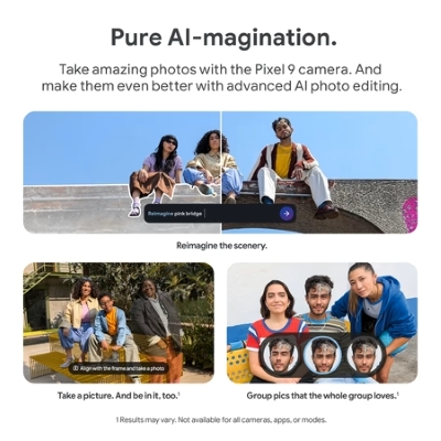 Picture of Google Pixel 9 (Porcelain, 256 GB) (12 GB RAM)