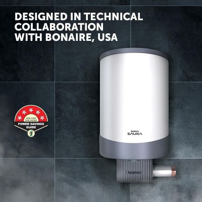 Picture of Symphony SAUNA 15L Storage Water Geyser (White)