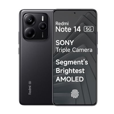 REDMI Note 14 5G (Titan Black, 128 GB) (6 GB RAM)