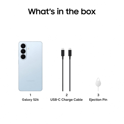 Picture of Samsung Galaxy S26 5G (Sky Blue, 256 GB) (12 GB RAM)