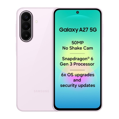 Samsung Galaxy A27 5G (Light Pink, 128 GB) (8 GB RAM)