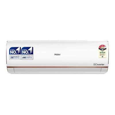 Picture of Haier 1.6 Ton 5 Star Split Inverter AC - White (HSU19K-PYG5BN-INV, Copper Condenser)