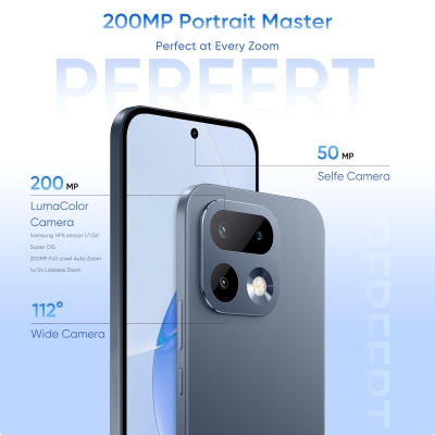 Picture of realme 16 Pro 5G (Pebble Grey, 256 GB) (12 GB RAM)