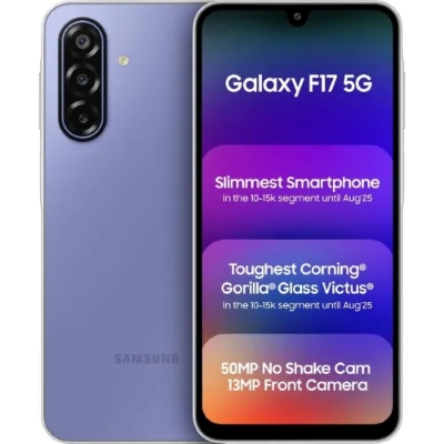 Samsung Galaxy F17 5G (Violet Pop, 128 GB) (4 GB RAM)