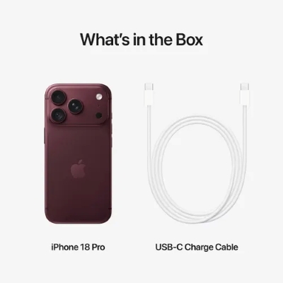 Picture of Apple iPhone 18 Pro (Burgundy, 1 TB)