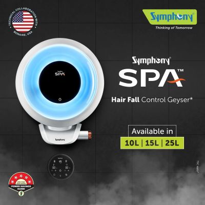Picture of Symphony SPA 15 L Storage Water Geyser (White)