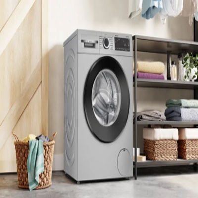 Picture of BOSCH 7 kg Fully Automatic Front Load Washing Machine with In-built Heater Silver (WGA1220SIN)