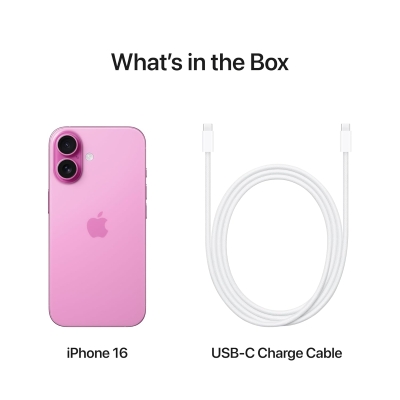Picture of Apple iPhone 16 (Pink, 128 GB)