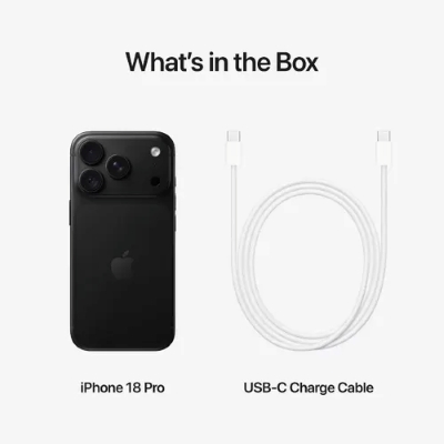 Picture of Apple iPhone 18 Pro (Black, 1 TB)