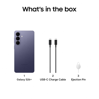 Picture of Samsung Galaxy S26+ 5G (Cobalt Violet, 512 GB) (12 GB RAM)