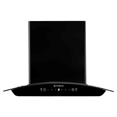 FABER SUNNY IN HC SC FL LG 60 1200 CMH 60 cm Auto Clean Chimney (Wall Mounted, Black)