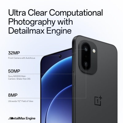 Picture of OnePlus 15R 5G (12GB RAM, 512GB Storage) Mint Breeze | Snapdragon 8 Gen 5 | 7400 mAh Battery | Lifetime Display Warranty