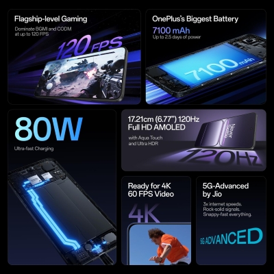 Picture of OnePlus Nord CE5 5G (Marble Mist, 128 GB) (8 GB RAM)