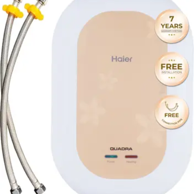 Haier EI3V-C1(I)-P 3 L Instant Water Geyser (Ivory)