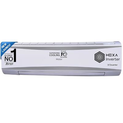 Picture of Haier 2 Ton 5 Star Split Inverter AC - White (HSU24HD-AOW5BN-INV, Copper Condenser)