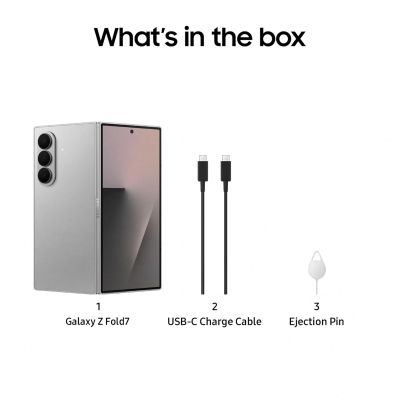 Picture of Samsung Galaxy Z Fold7 5G (Silver Shadow, 512 GB) (12 GB RAM)