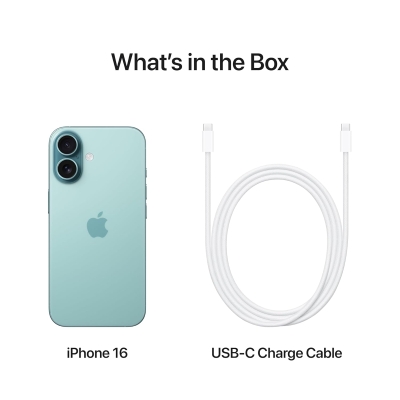 Picture of Apple iPhone 16 (Teal, 128 GB)