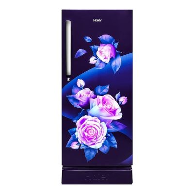 Haier 190 L Direct Cool Single Door 5 Star Refrigerator with Base Drawer (Marine Rose, HRD-2105PMR-P)