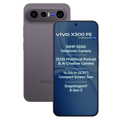 vivo X300 FE (Noir Black, 512 GB) (12 GB RAM)