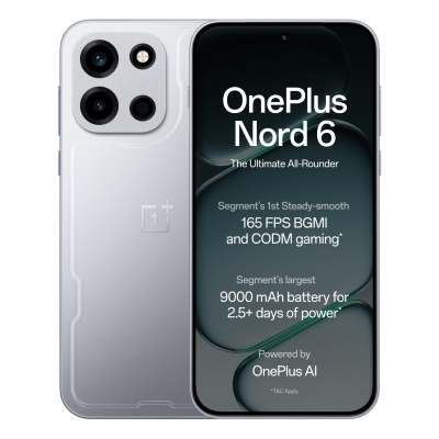 OnePlus Nord 6 (Quick Silver, 256 GB) (8 GB RAM)