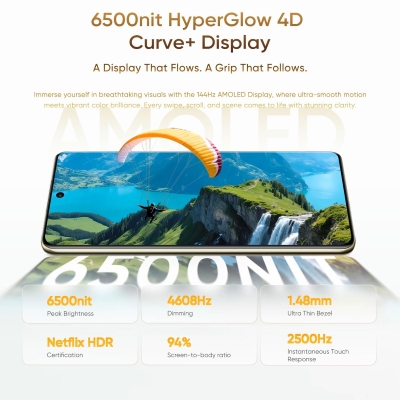 Picture of realme 16 Pro+ 5G (Master Gold, 256 GB) (12 GB RAM)