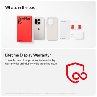 Picture of OnePlus 15 | 12GB+256GB | Sand Storm | India's First Snapdragon® 8 Elite Gen 5 | 7300mAh Battery | Personalised AI | Game-Changing 165Hz Display | Triple 50MP Camera with 4K 120fps Dolby Vision