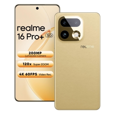 realme 16 Pro+ 5G (Master Gold, 256 GB) (12 GB RAM)