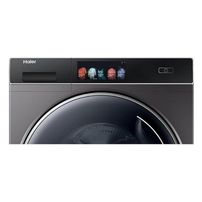 Picture of Haier 10.5 kg Fully Automatic Front Load Washing Machine with In-built Heater Black (HW105-B14959S8U1)