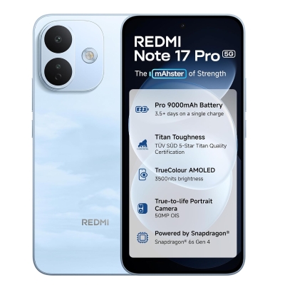 REDMI Note 17 Pro 5G (Cloud Blue, 128 GB) (8 GB RAM)