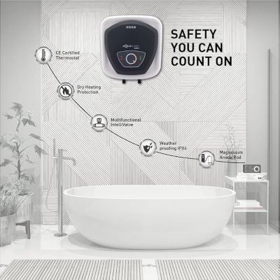 Picture of USHA GEYSER AQUABUDDY NEO 10L WHITE GREY